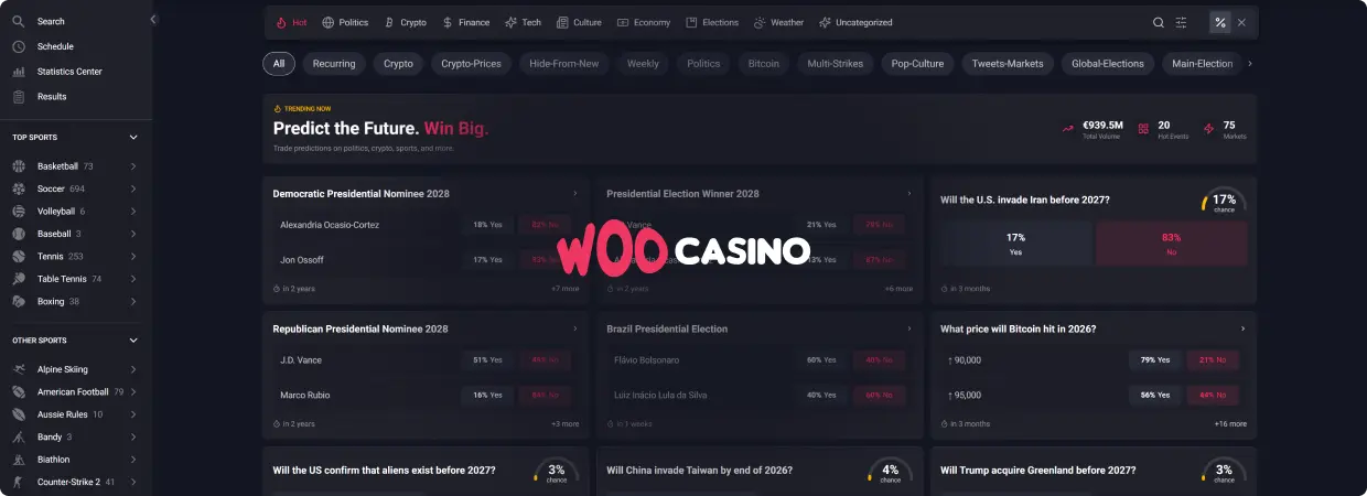 Woo Casino online