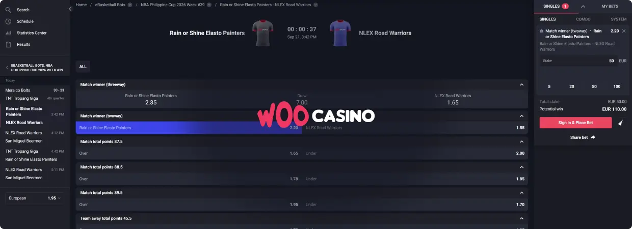 Woo Casino casinoplatform